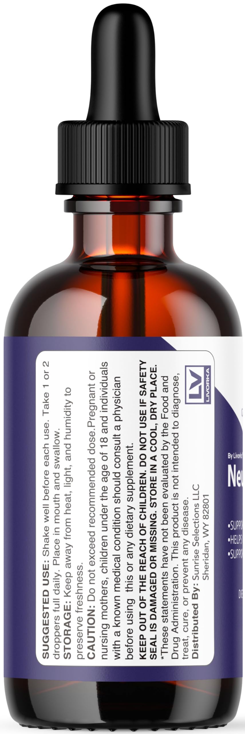 LIVORKA NeuroDyne Nerve Support Drops lifestyle setting