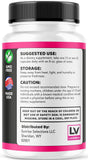 LIVORKA Night-Time Wellness Support Capsules with a glass of water
