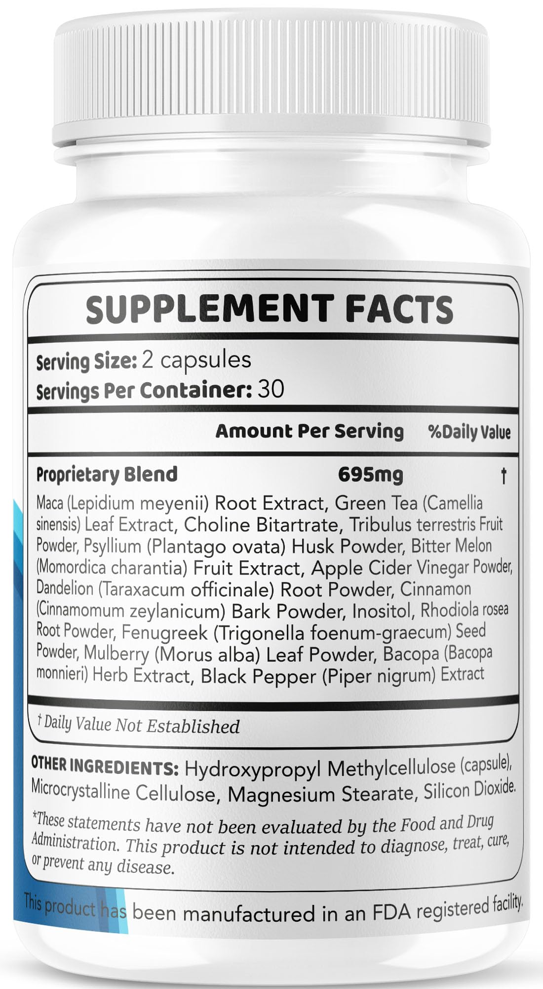 LIVORKA Optivell Daily Vision Support Capsules opened bottle