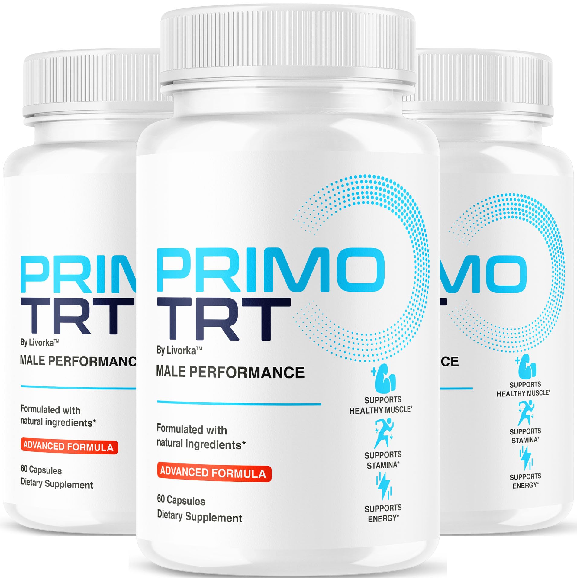 LIVORKA Primo TRT Capsules front view with label