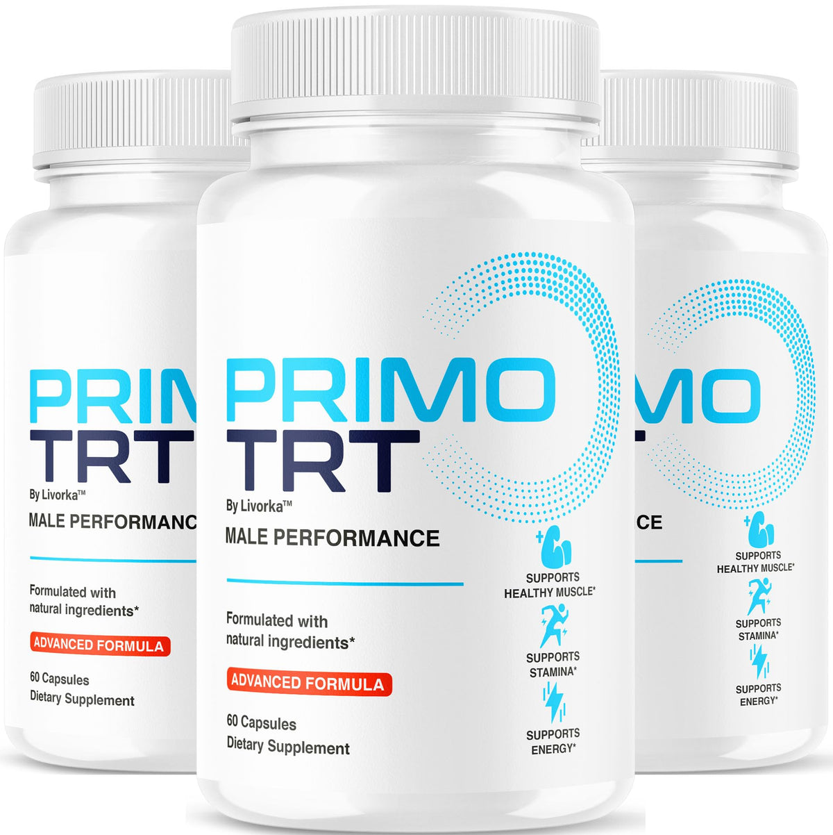 LIVORKA Primo TRT Capsules front view with label