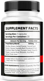 LIVORKA Prolong Power Capsules back view with ingredients