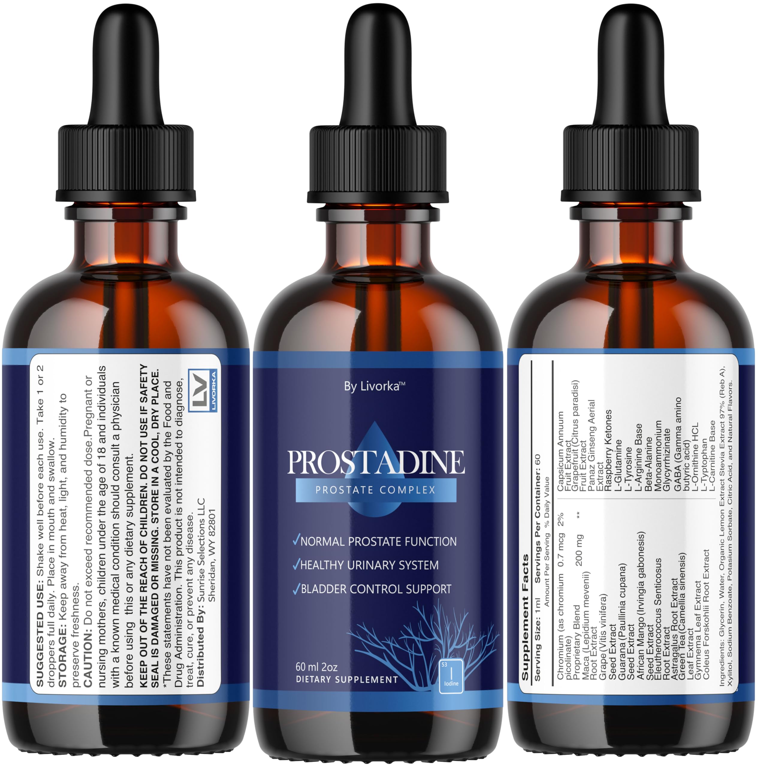 LIVORKA Prostadine Drops 255g product details