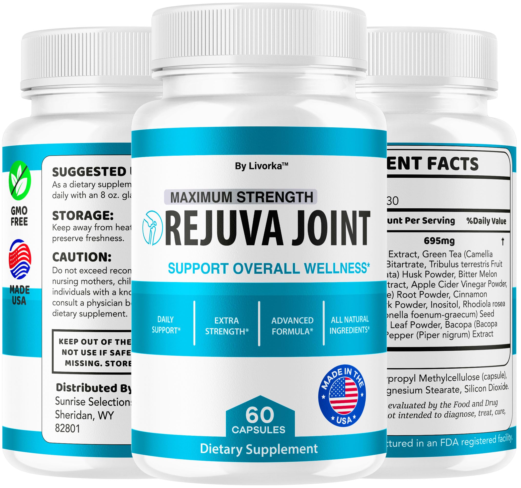 LIVORKA Rejuva Joint Supplement Capsules lifestyle scene