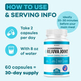 LIVORKA Rejuva Joint Supplement Capsules with label