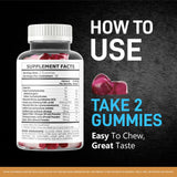 LIVORKA Revra Gummies 60 Count bottle with a measuring spoon