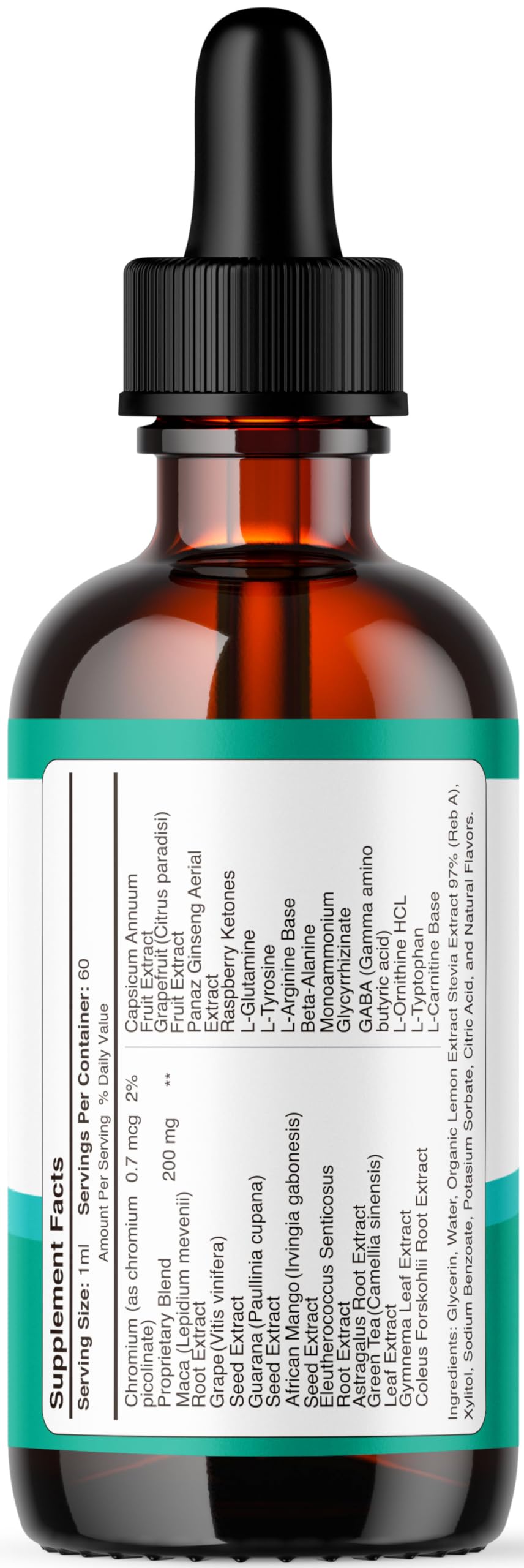 LIVORKA Sugar Harmony Liquid Supplement 275g in a glass