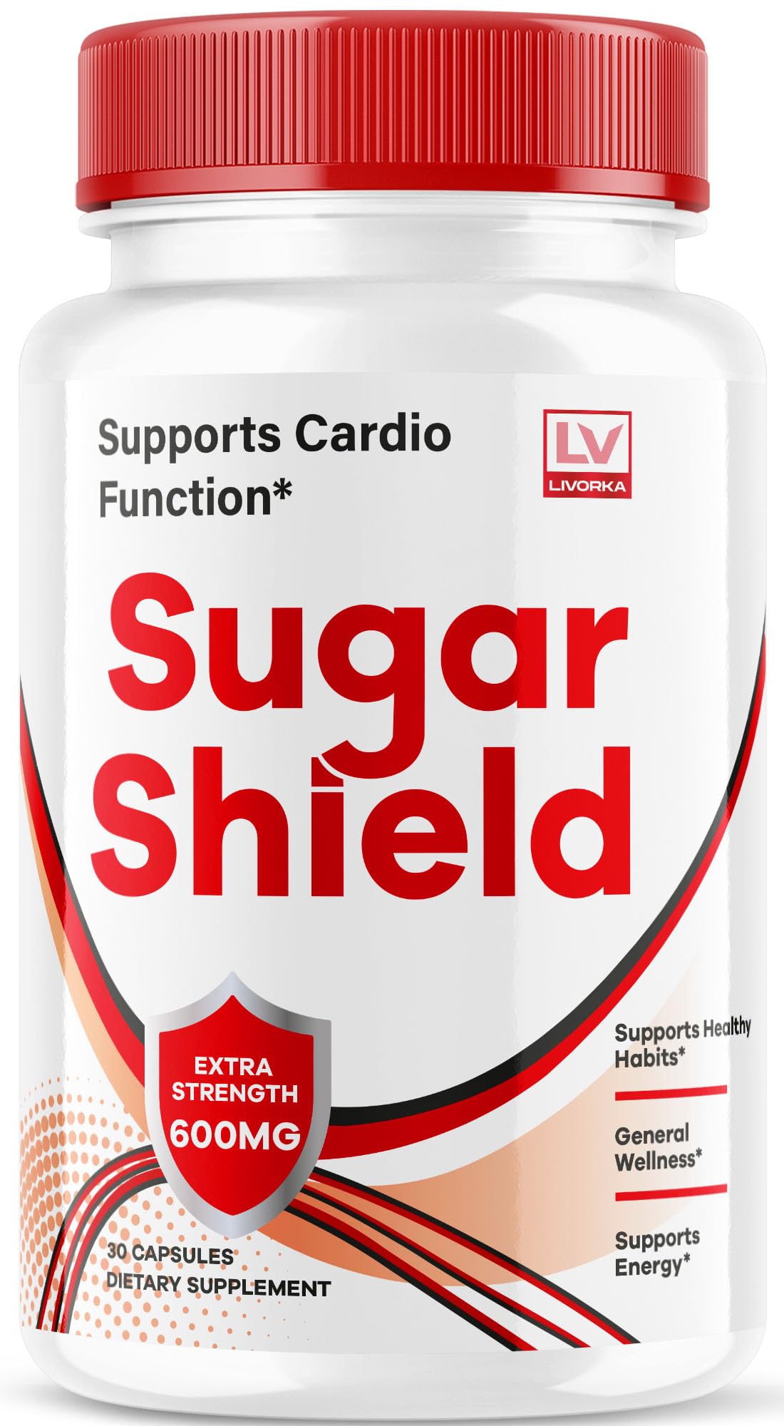 LIVORKA Sugar Shield Capsules front view with packaging