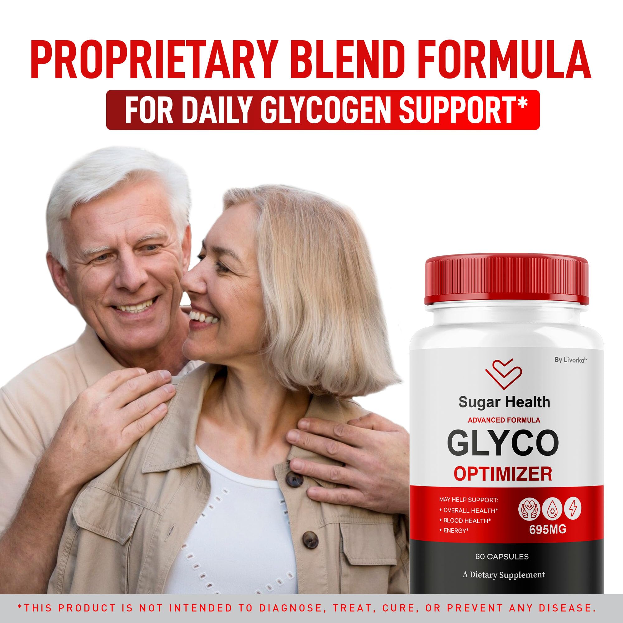 LIVORKA SugarHealth Supplement Capsules side view