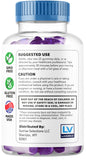 LIVORKA support TRT Max Gummies bottle back view