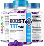 LIVORKA support TRT Max Gummies bottle with a measuring spoon