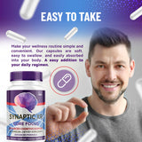 LIVORKA Synaptic XR Brain Caps opened bottle with capsules displayed