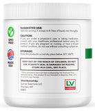 LIVORKA Testo Greens Powder 170g side view
