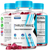 LIVORKA Thrust Maxx Gummies packaging on a kitchen counter