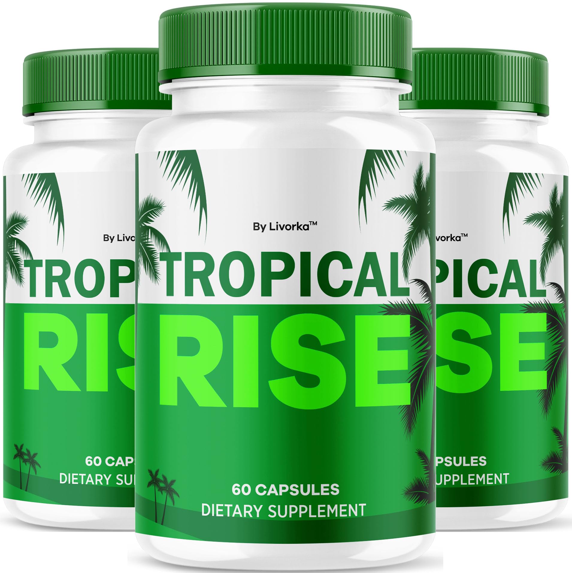LIVORKA Tropical Rise 60 capsules bottle front view