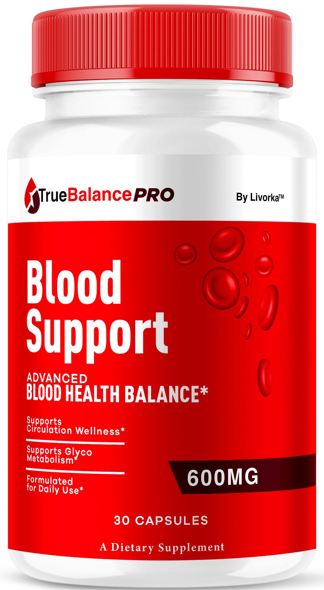 LIVORKA True Balance Pro 60 Capsules front view