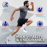 LIVORKA Vigor XL Max Gummies for Men close-up of gummies