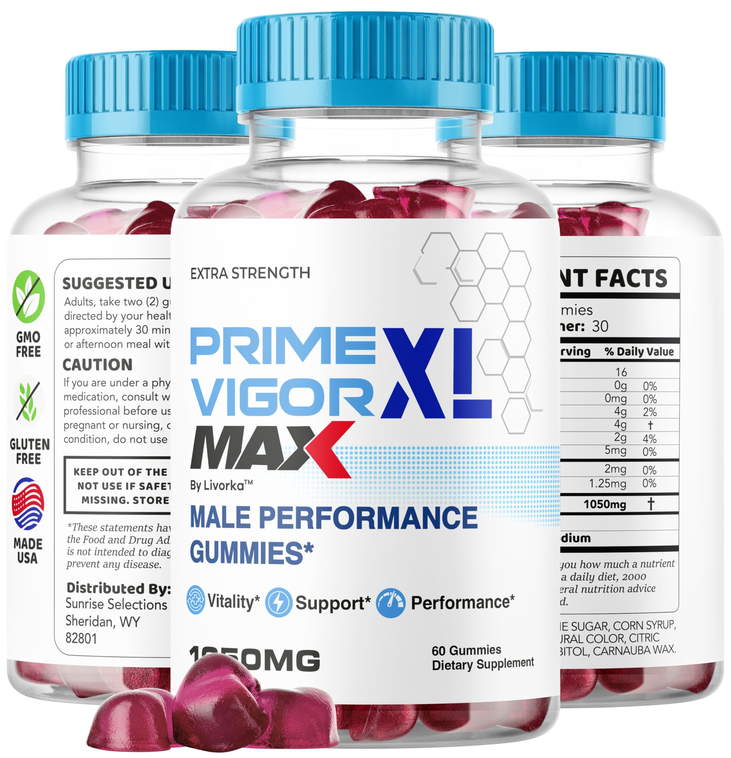 LIVORKA Vigor XL Max Gummies for Men lifestyle scene