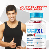 LIVORKA Vigor XL Max Gummies for Men on a wooden table