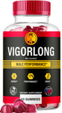 LIVORKA Vigorlong Gummies for Men front view with packaging