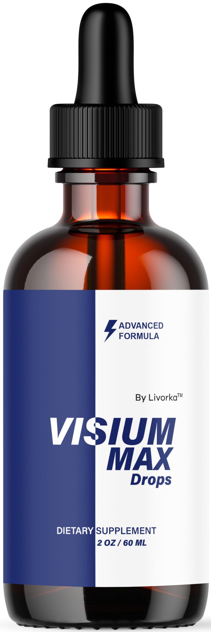 LIVORKA Visium Max Drops liquid supplement front view
