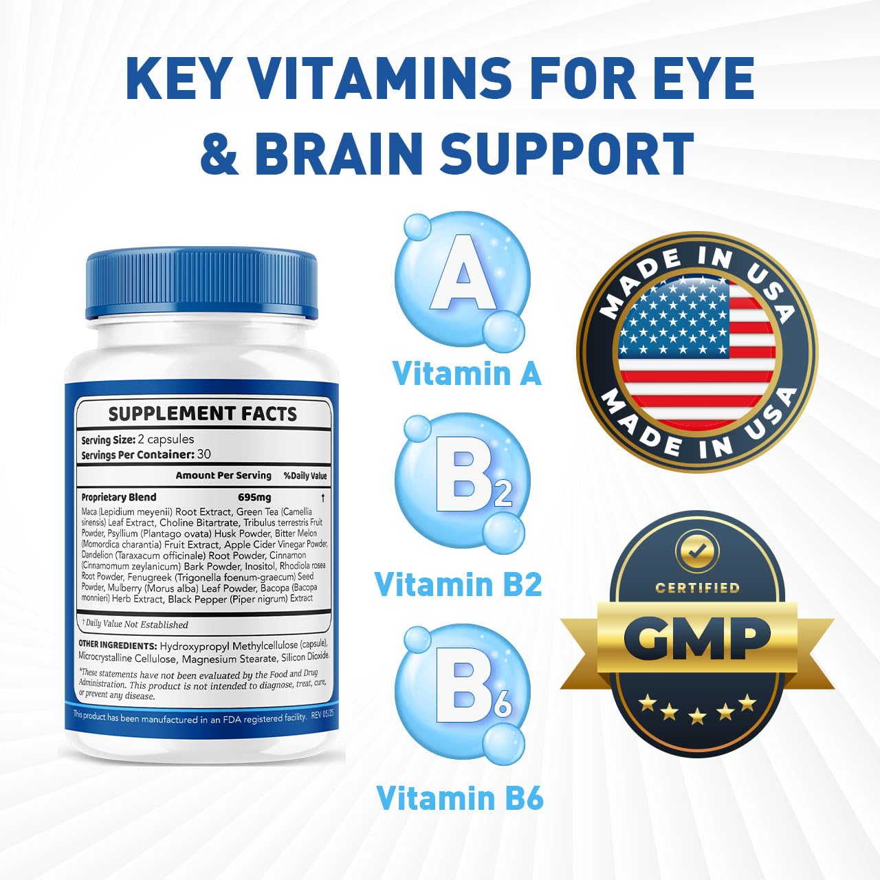 LIVORKA Visium Pro Vision Support Capsules packaging