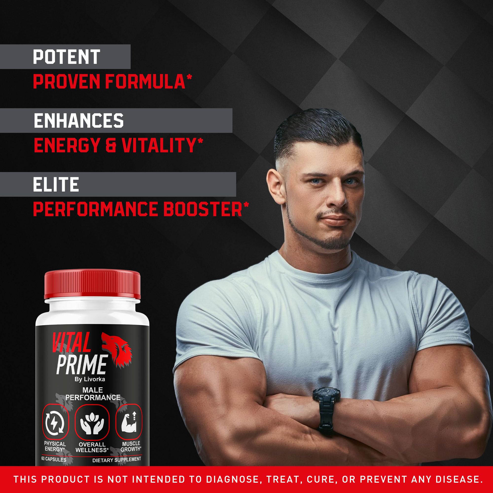 LIVORKA Vital Advanced Formula for Men Capsules packaging