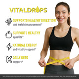 LIVORKA Vital Drops Advanced Formula bottle side view