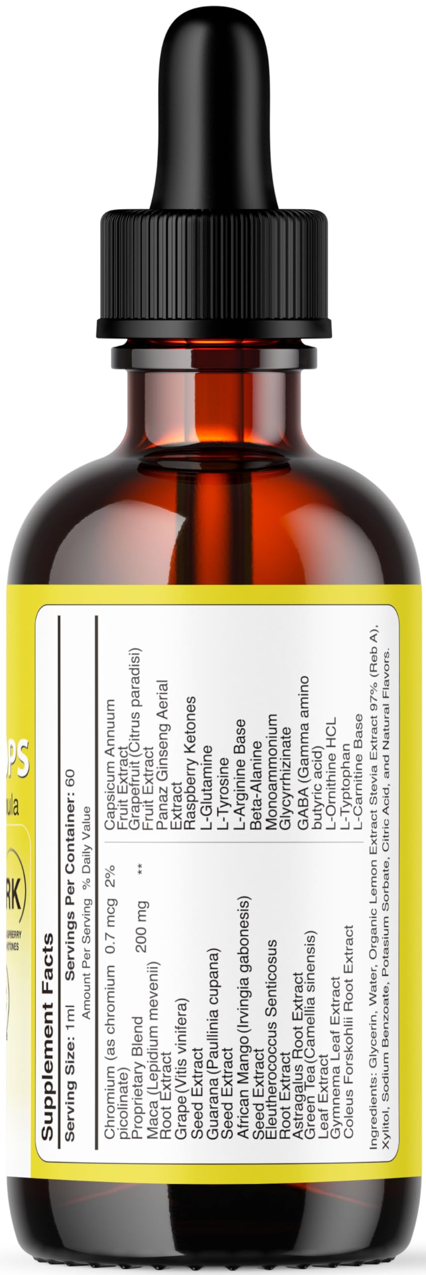 LIVORKA Vital Drops Advanced Formula bottle top view
