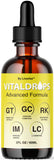 LIVORKA Vital Drops Advanced Formula liquid supplement front view