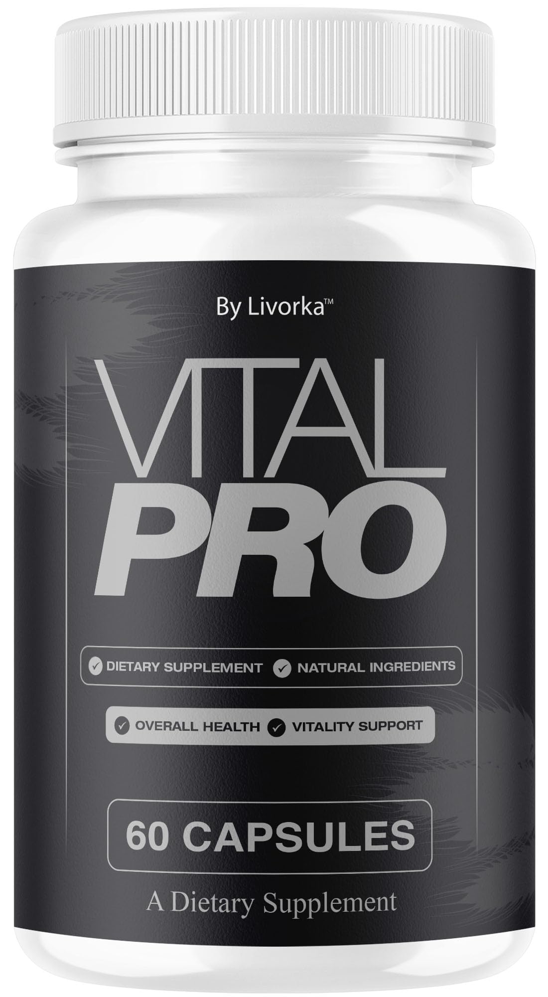 LIVORKA Vital Pro Blended Vitamin & Mineral Supplement bottle front view
