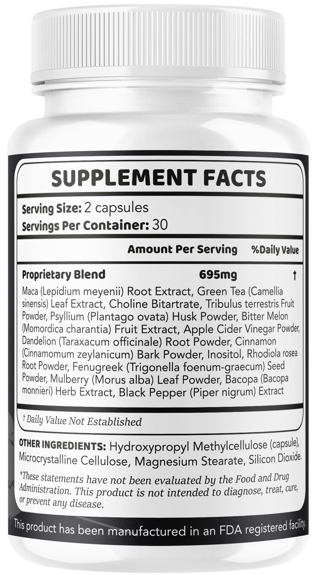 LIVORKA Vital Pro Blended Vitamin & Mineral Supplement bottle with a glass of water