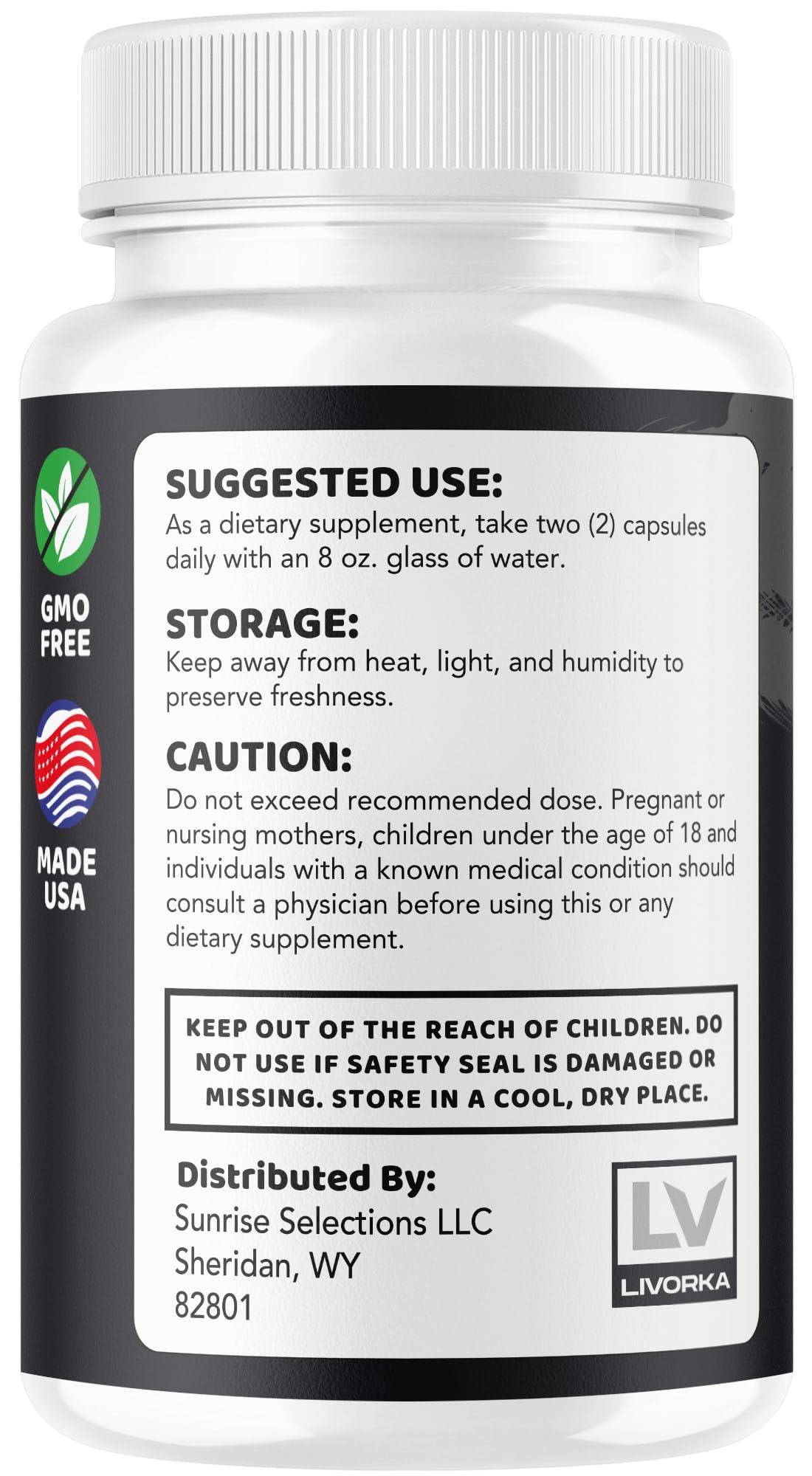 LIVORKA Vital Pro Blended Vitamin & Mineral Supplement in a lifestyle setting