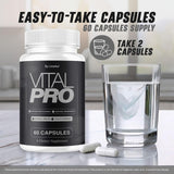 LIVORKA Vital Pro Blended Vitamin & Mineral Supplement label close-up
