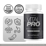 LIVORKA Vital Pro Blended Vitamin & Mineral Supplement with a measuring spoon