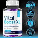 LIVORKA Vital support XL Gummies nutritional information label