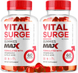 LIVORKA Vital Surge MAX Gummies front view with packaging
