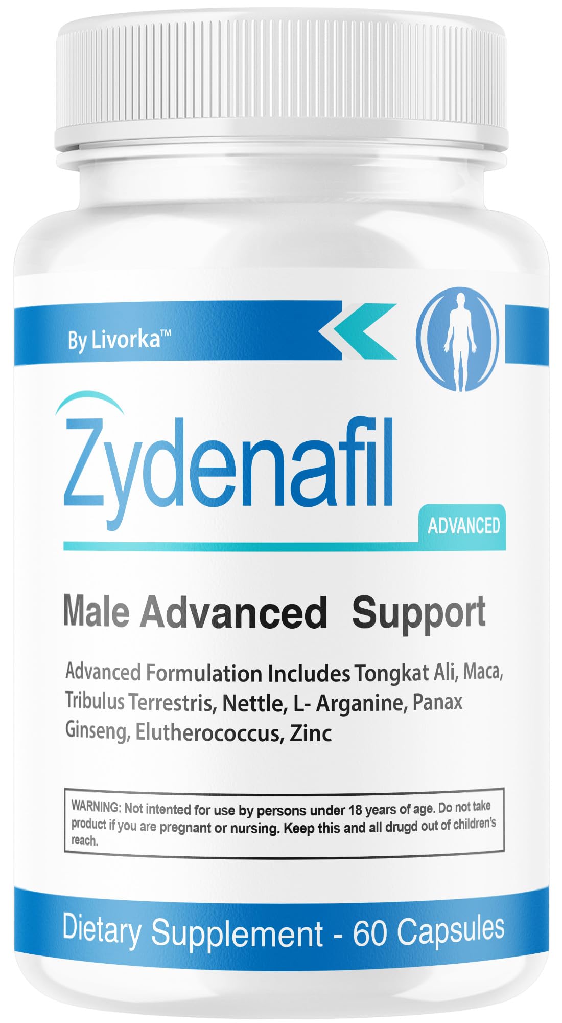 LIVORKA Zydenafil Pills 50g front view