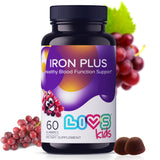 LIVS Iron Gummies 20mg front view packaging