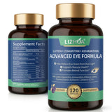 LIZHUA Lutein Supplement 120 vegan capsules front view