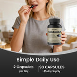 LKNSIH Black Seed Oil Softgels opened bottle showing capsules