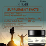 Lktvys Shilajit Resin in warm water