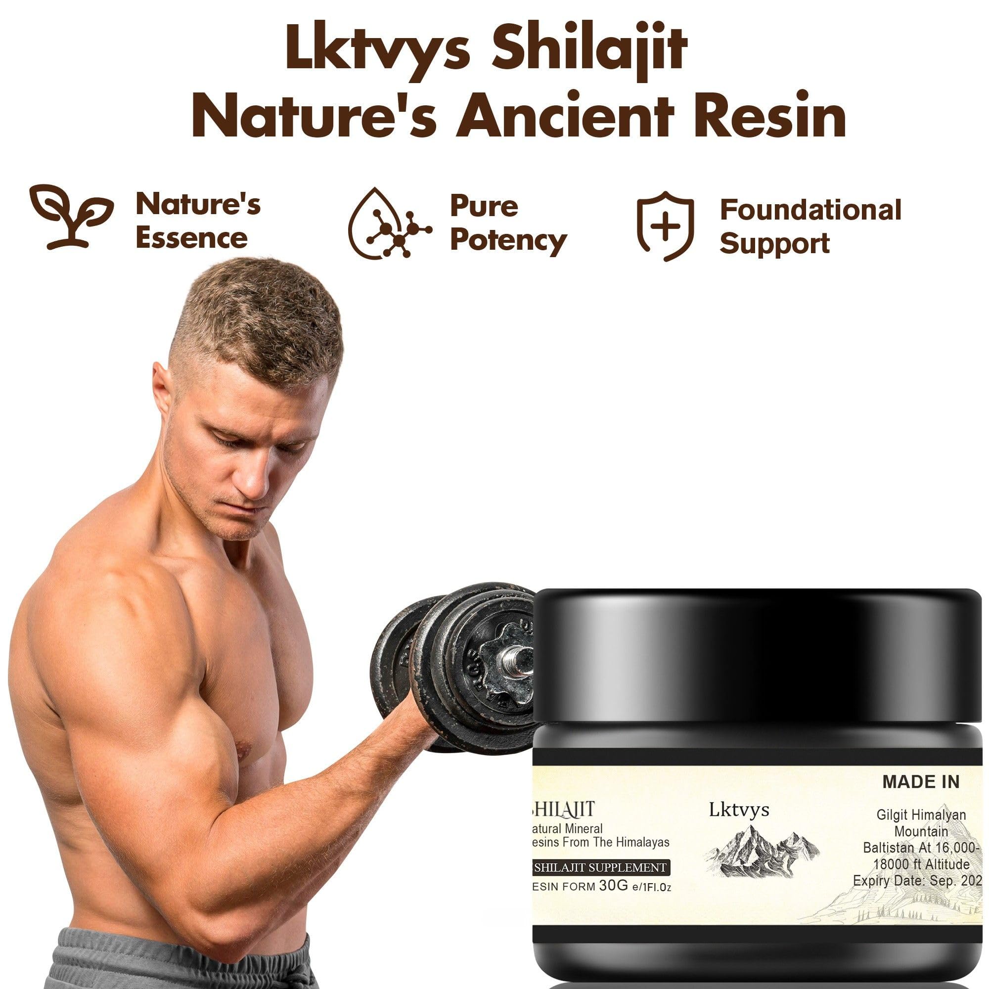 Lktvys Shilajit Resin packaging details