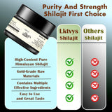 Lktvys Shilajit Resin wooden spoon included