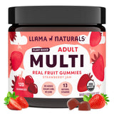 Llama Naturals Adult Multivitamin Gummies 259g front view