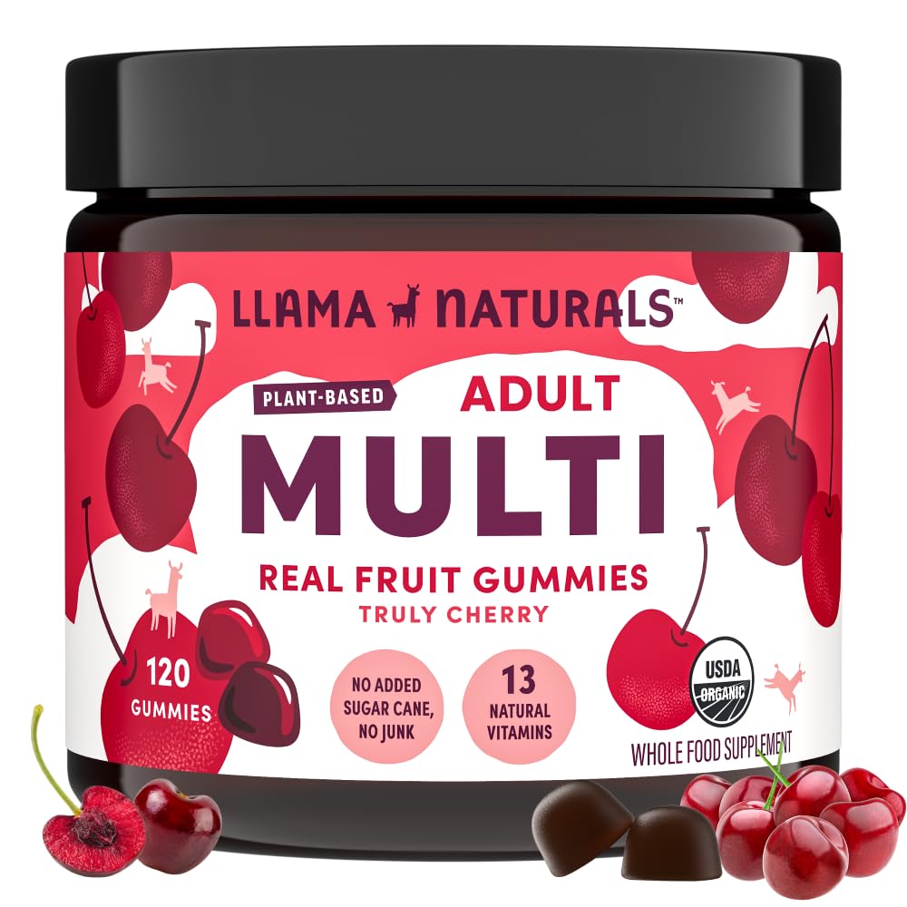 Llama Naturals Adult Multivitamin Gummies 349g front view