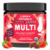Llama Naturals Kids Multivitamin Gummies front view packaging