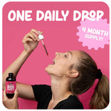 LLORENS Iron Drops alongside fruits for a healthy vibe