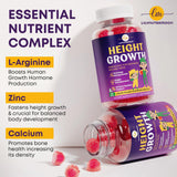 LM LILYNUTRAMOON Height Growth Gummies packaging
