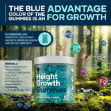 LM LILYNUTRAMOON Height Increase Gummies on a wooden table